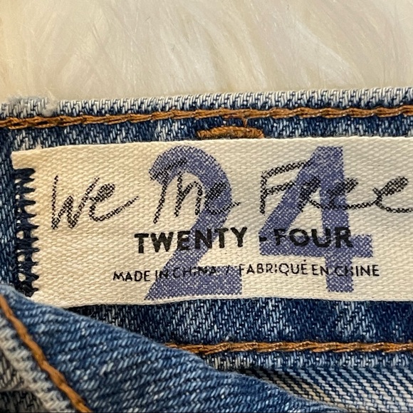 NWT Free People Distressed Skirt - Picture 7 of 10